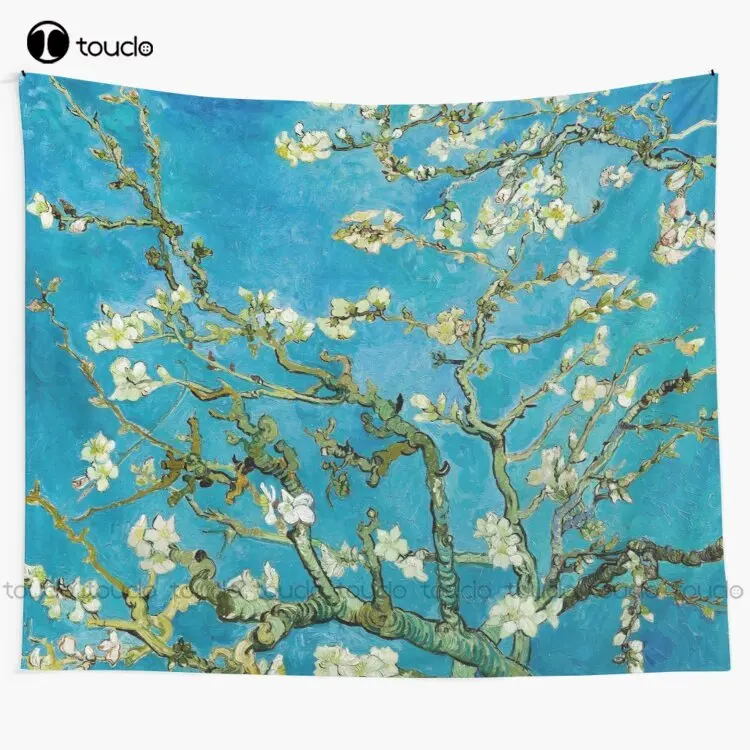 

Vincent Van Gogh Almond Blossom Tapestry Large Wall Hanging Tapestry Blanket Tapestry Bedroom Bedspread Decoration Wall Covering