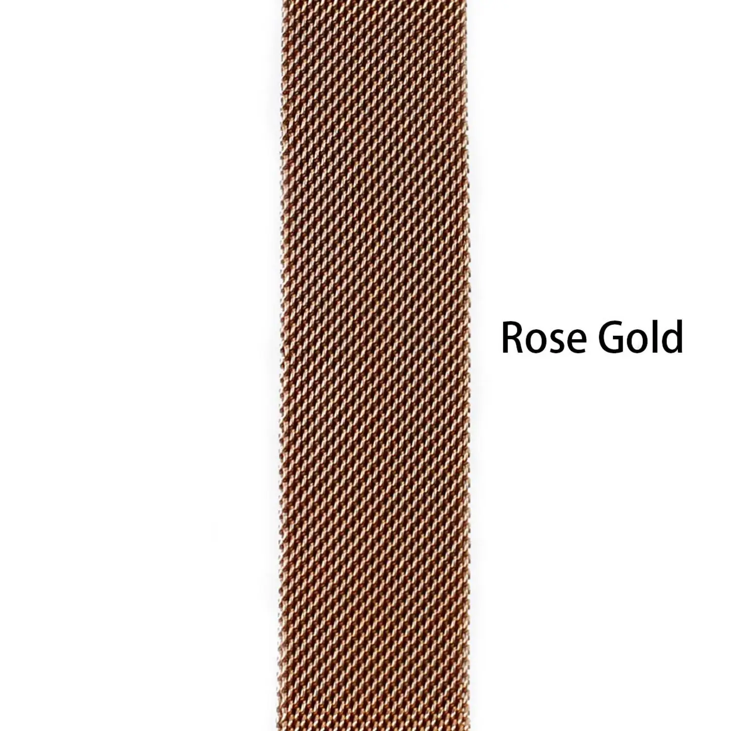 Rose Gold DIMU Миланский Браслет, Браслет для наручных часов Apple Watch, версии 5/4/3/2/1 38 мм 42 мм Нержавеющая сталь ремешок для наручных часов iWatch, 40 мм, длина-44 мм, ремешок для часов - Цвет ремешка: Rose Gold