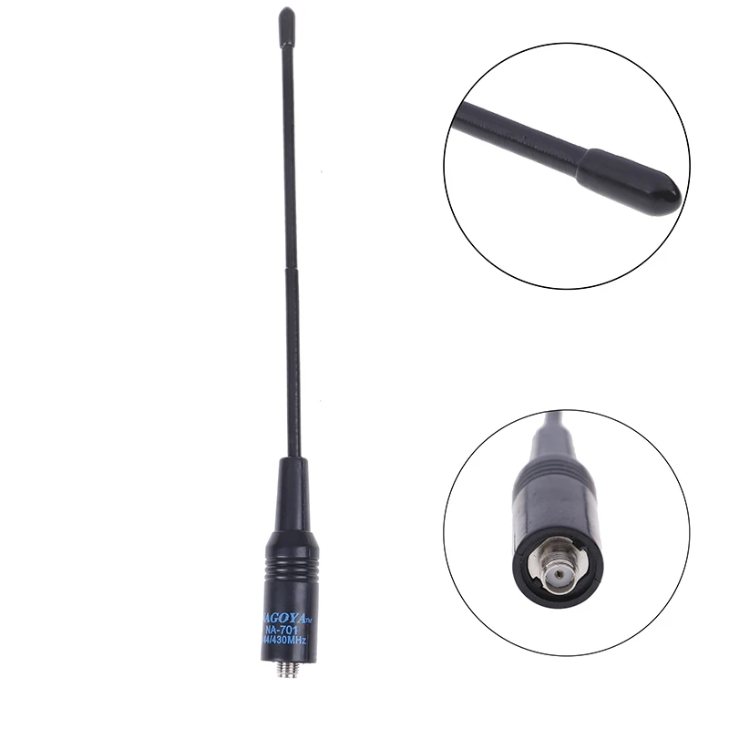 

1pc Dual Band For Nagoya NA-701 Booster Antenna 144/430MHz Antenna For Walkie Talkie Radio