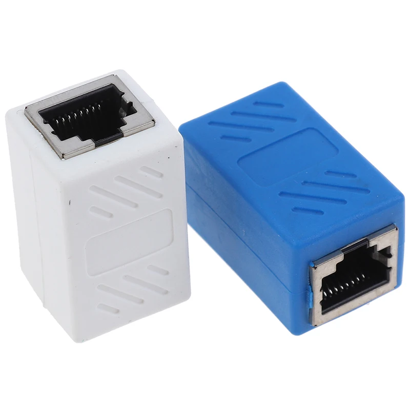 Соединительный адаптер RJ45 1 шт. для Cat7/6/5E 8P8C Сетевой удлинитель кабеля