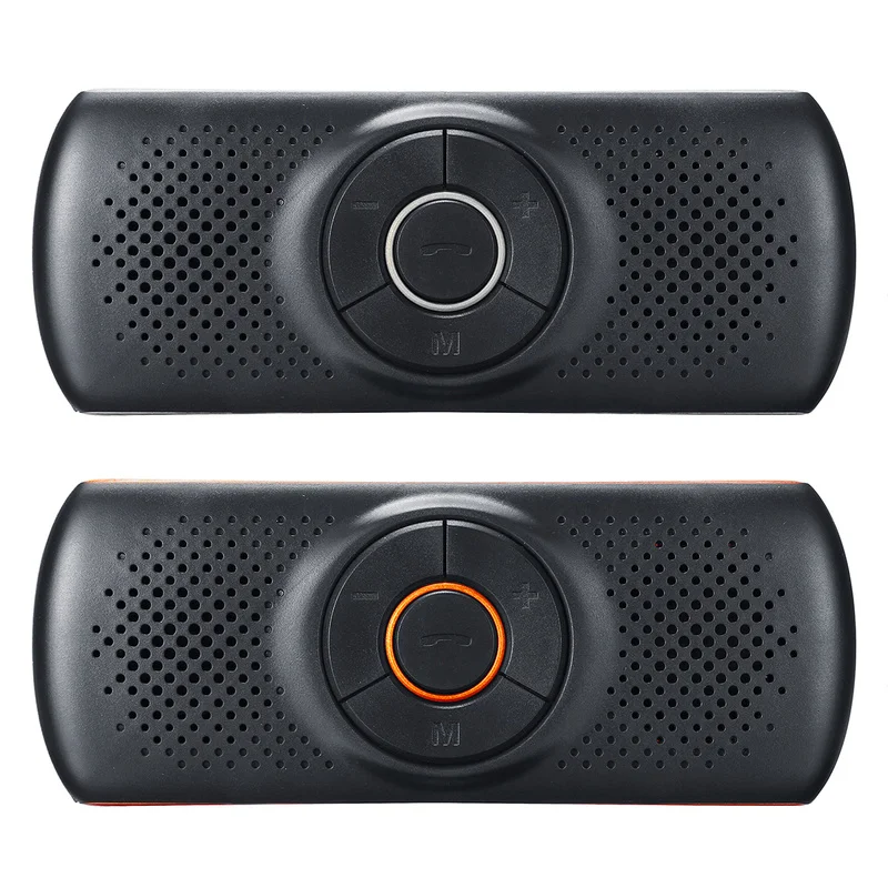 Wireless bluetooth Car Kit Set Handsfree Speakerphone Multipoint Sun Visor Speaker For Phone Smartphones Charger Hands Free | Автомобили и
