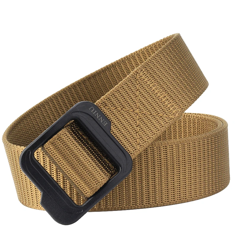 4.3cm Wide belt Tactical Belts Nylon Military Army Outdoor Plastic Buckle Heavy Duty Training Hunting Belt |
