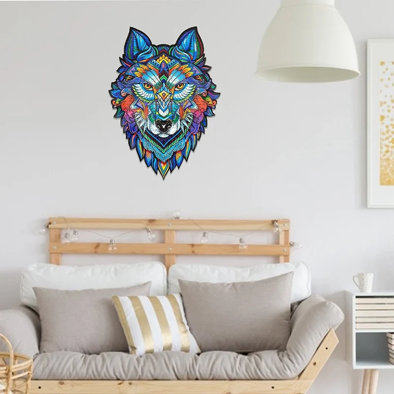 

New Wooden Unique 3D Animal Wooden Puzzle For Adults Kids Jigsaw Puzzles Board Games Montessori Educational Toys Children Gifts
