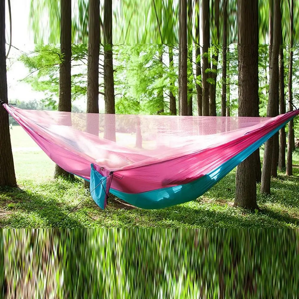 Наружный гамак с москитной сеткой ультралегкий портативный наружный нейлоновая