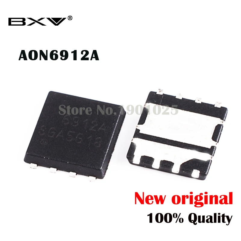 MOSFET 5 шт. новый оригинальный AON6912A AO6912A 6912A | Электронные компоненты и