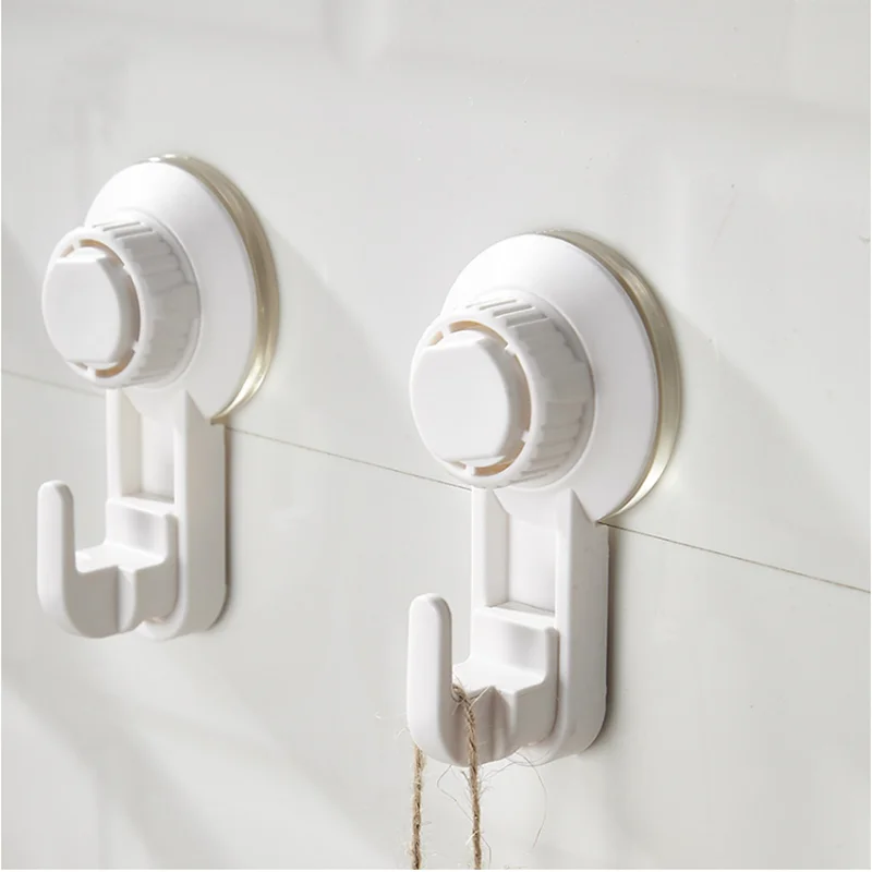Strong Vacuum Suction Cup Hooks Removable Reusable Coat Towel Bath Robe Hangers For Home Kitchen Accessories | Дом и сад