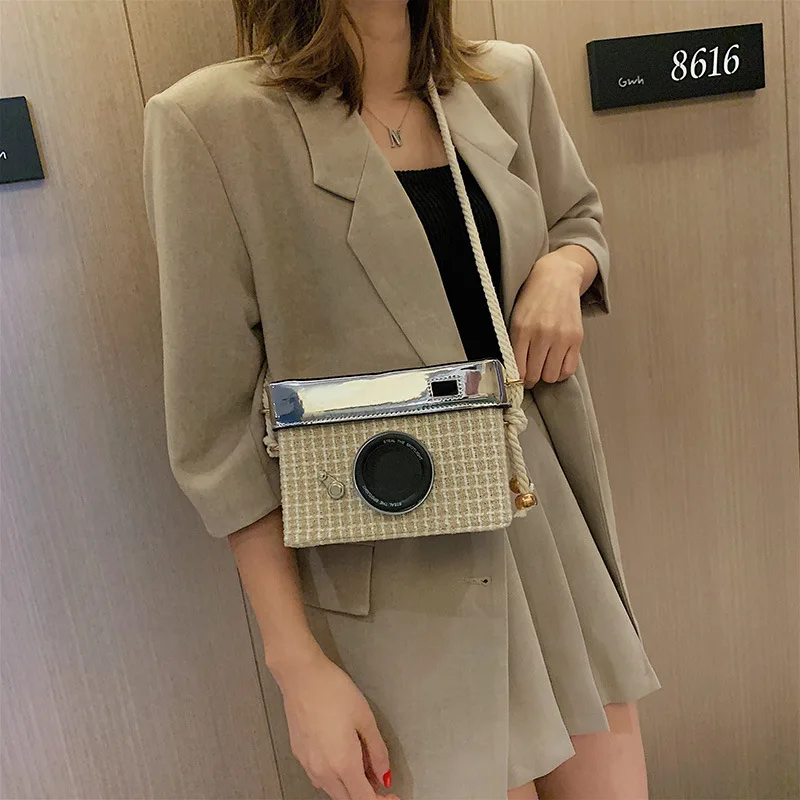 

Camera Modeling Bags for Women 2020 New Personality Women's Handbags Fashion Casual Luxury Unusual Trend Ladies Crossbody Bag