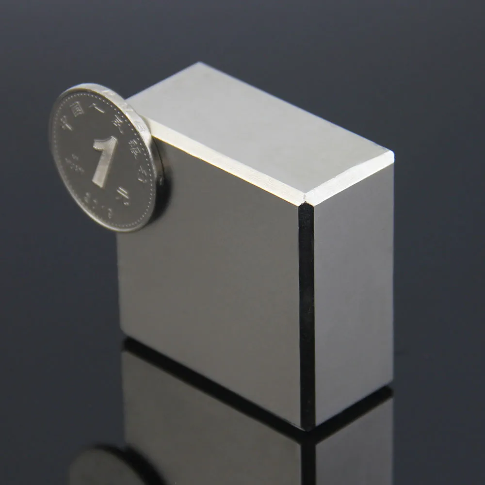 

Super Powerful Strong N52 40x40x20mm Rare Earth Block NdFeB Magnet Neodymium N40 N52 D40-50mm Magnets