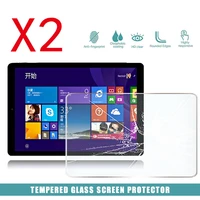 2pcs tablet tempered glass screen protector cover for teclast x10hd 3g full screen coverage explosion proof anti scratch screen
