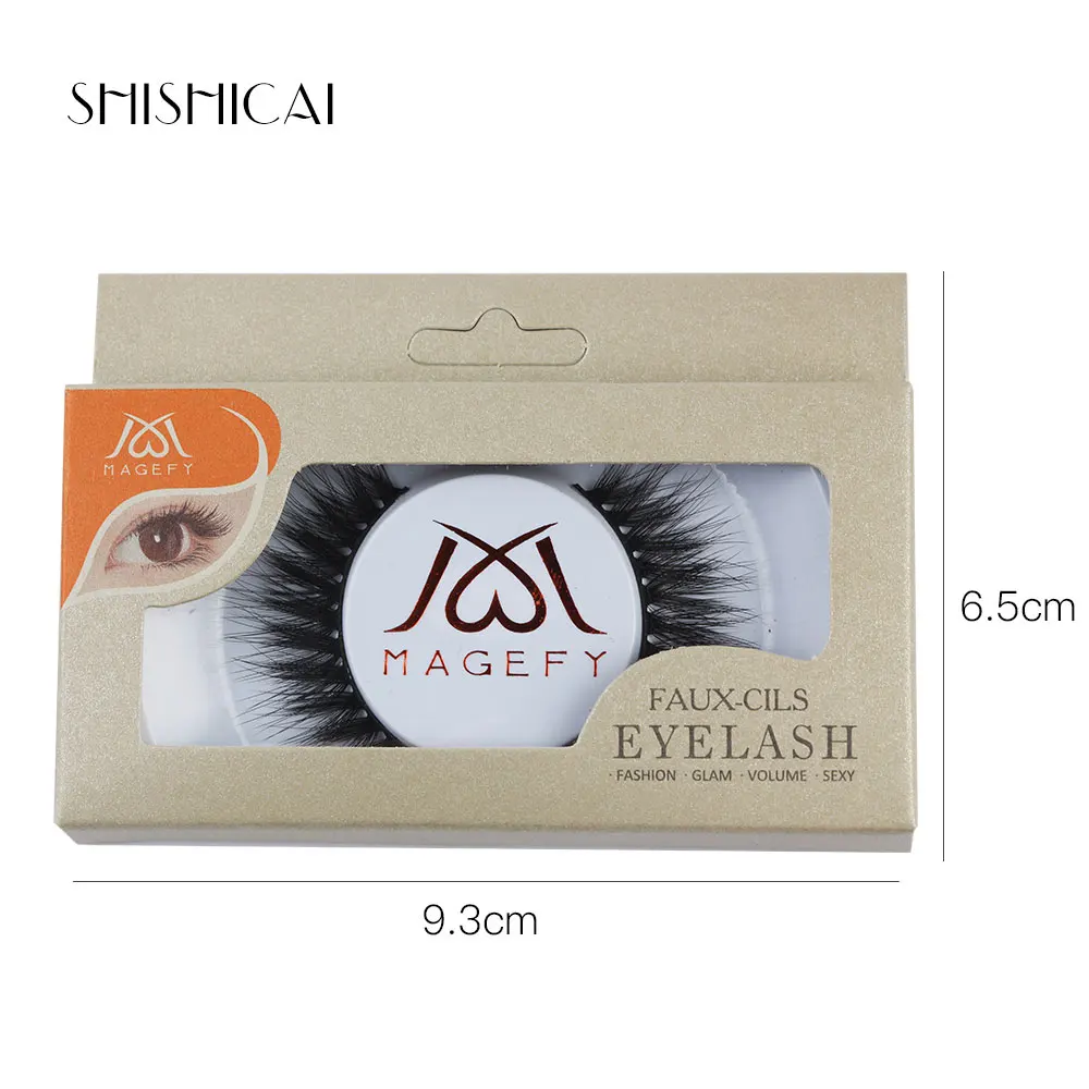 7 pairs/pack Thick Eye Lashes Extension Party Makeup Soft Cross Fake Beauty False Eyelashes Cosmestic A04 | Красота и здоровье
