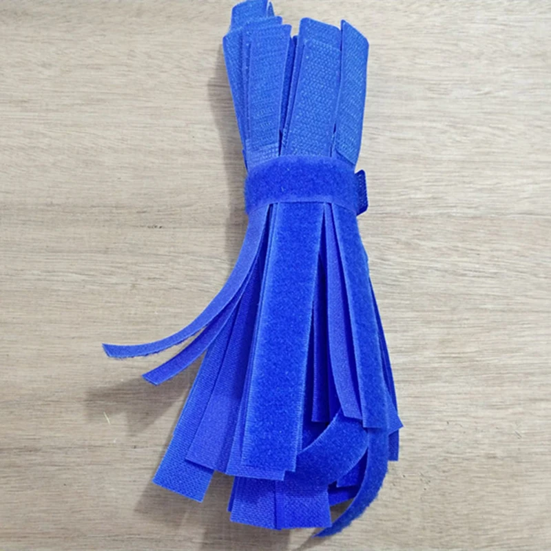 Нейлоновые кабельные стяжки 50 шт./лот многоразовые Волшебные липкие ленты крючок