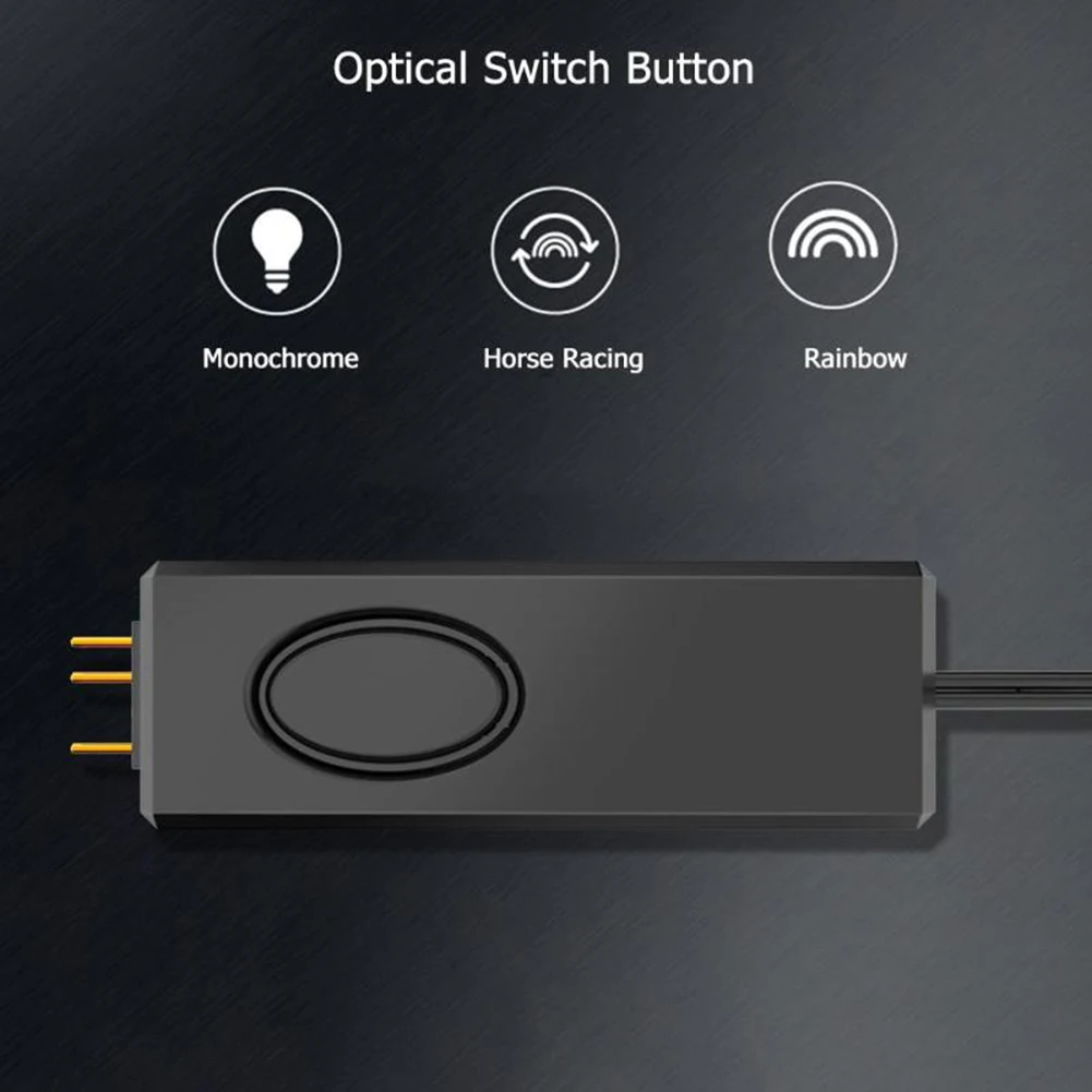 5V 3Pin SATA Питание ARGB контроллер для компьютера чехол Процессор вентилятор