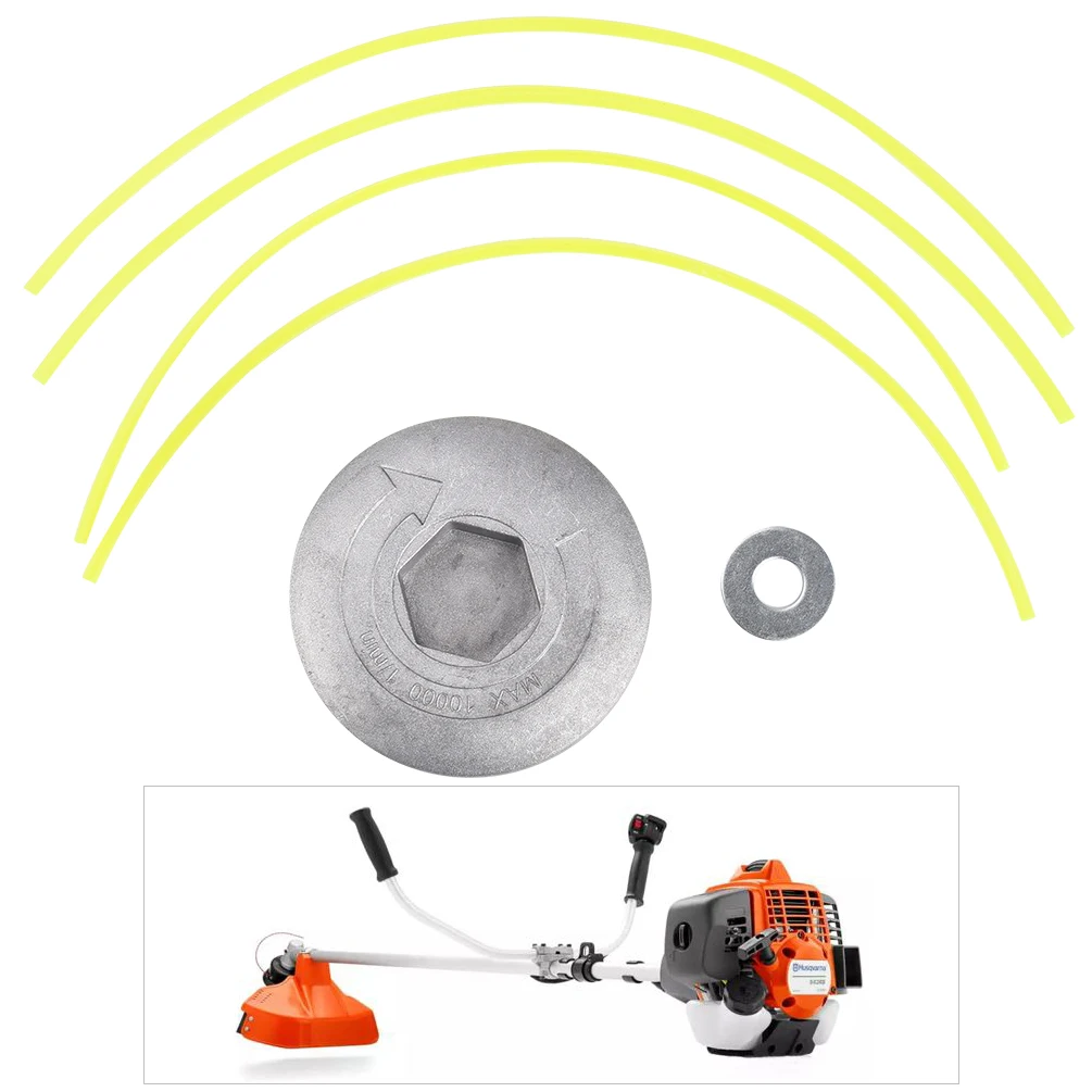 Универсальная головка для триммера из сплава 4 линии кусторез газонокосилки