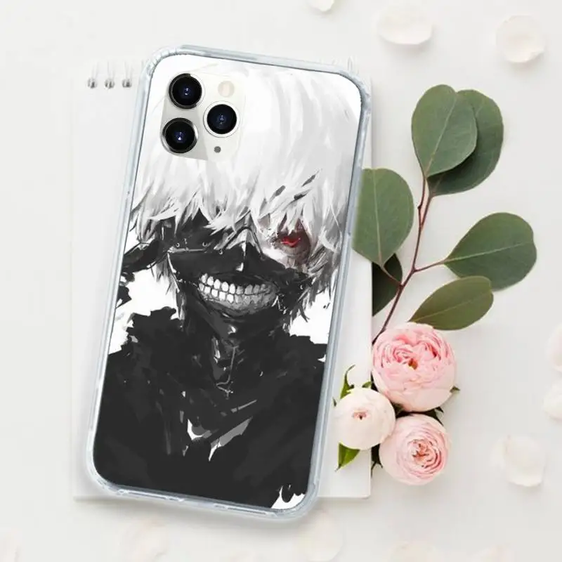 

Japan anime Tokyo Ghouls Phone Case for iPhone 11 12 pro XS MAX 8 7 6 6S Plus X 5S SE 2020 XR Luxury brand shell funda coque