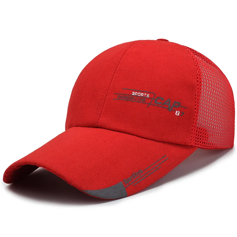 

Unisex Baseball Cap Visor Headgear Head Wear Sun Hat Sun Protection Summer Breathable Mesh Baseball Cap Quick Drying Hats