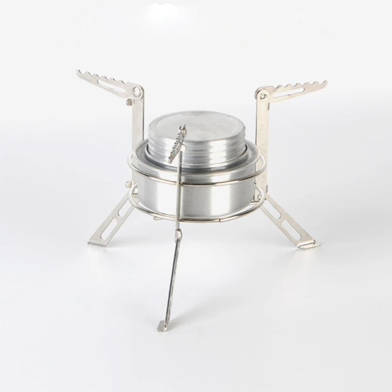 Уличная спиртовая плита с крышкой и противопожарной поперечная подставка стойка