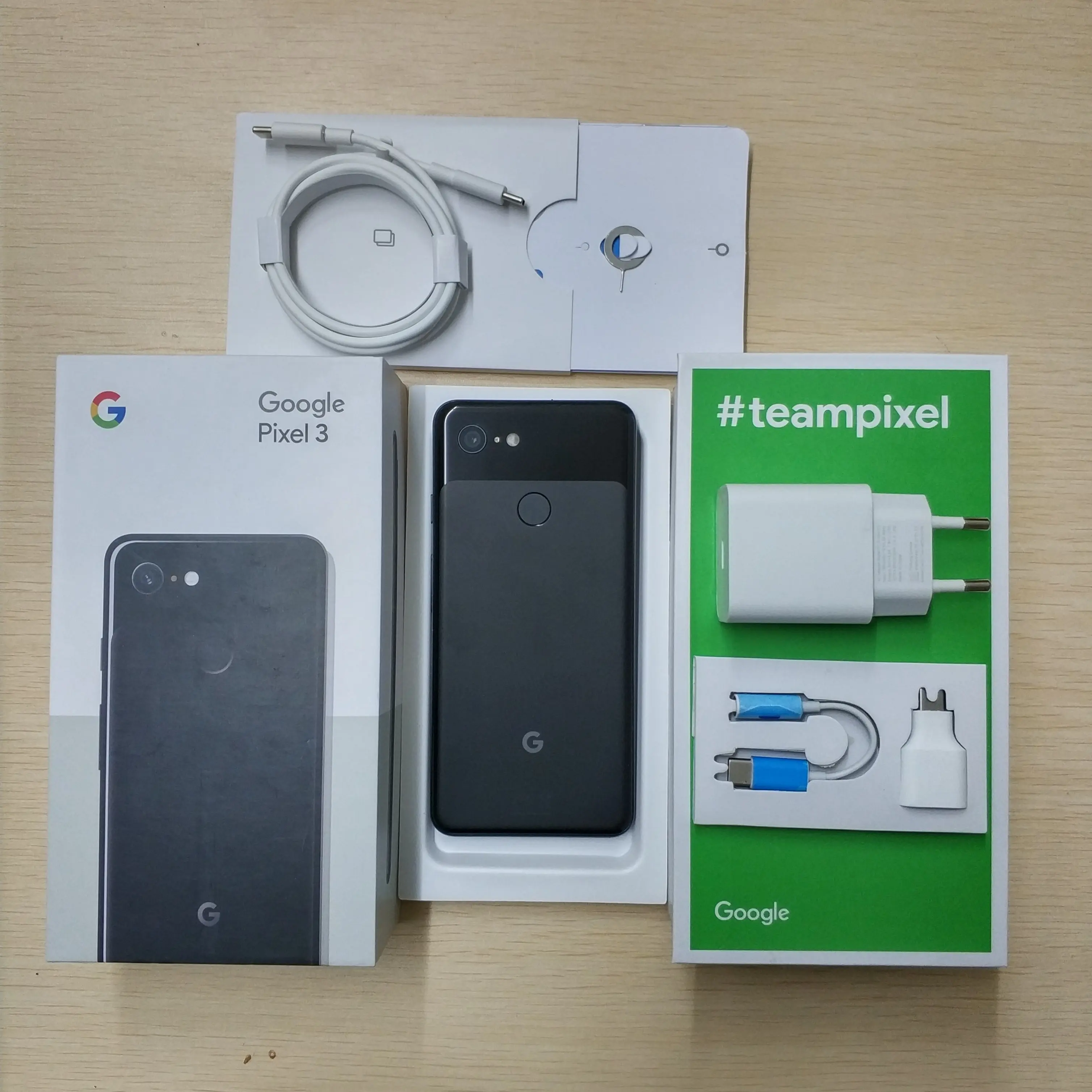 Разблокированный сотовый телефон Google Pixel 3 Qualcomm845 LTE 5," экран 4 ГБ ОЗУ 64 Гб/128 ГБ Двойная фронтальная камера отремонтированный телефон