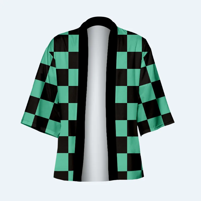 Кимоно для косплея Детский кардиган ханьфу рассекающий демонов костюм-кимоно No