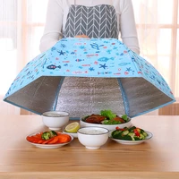 heat preservation foldable multifunctional food cover thickened meal cover kitchen accessories mosquito dust cover keep fresh