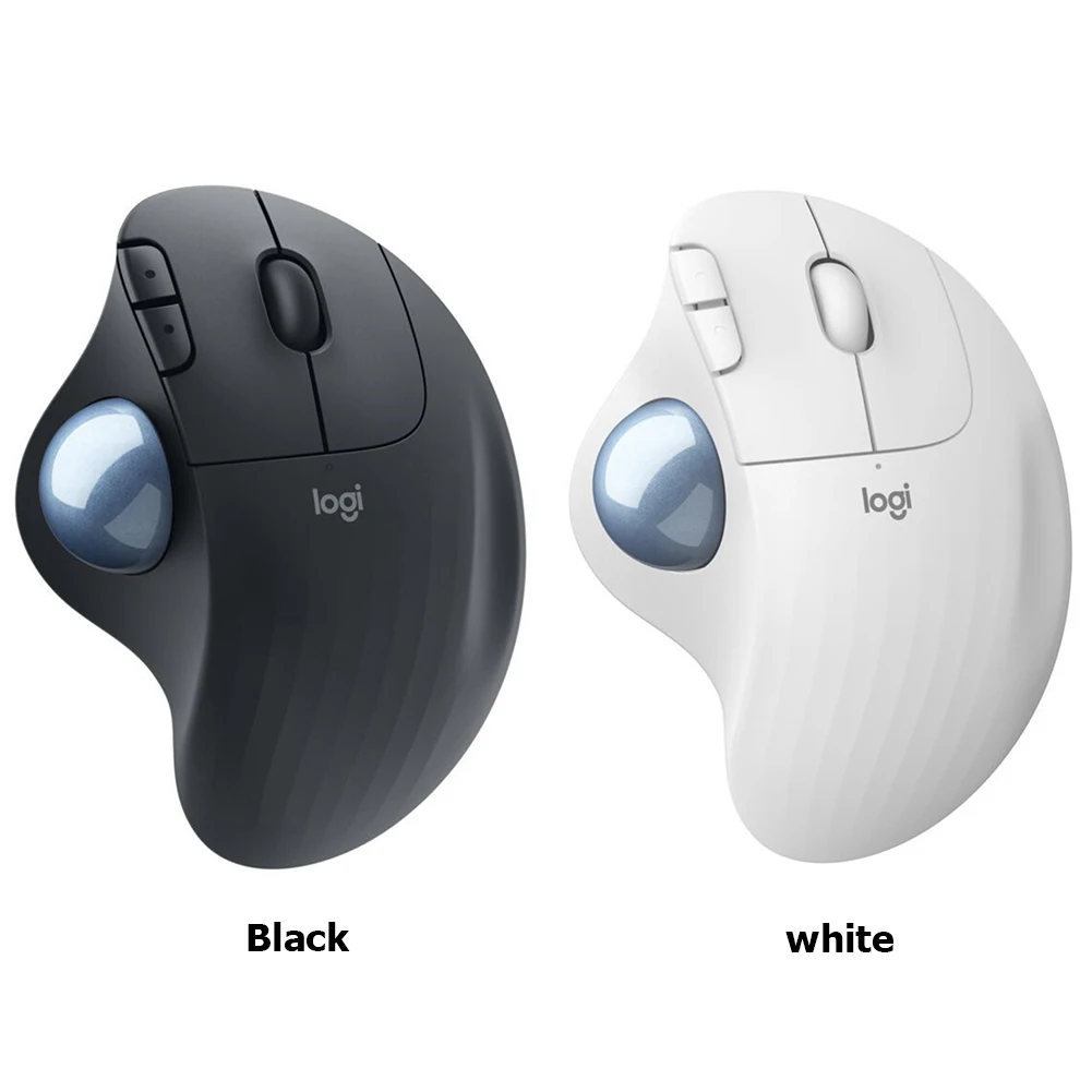 Logitech ERGO M575 Trackingball Mouse 5 Buttons 2000DPI 2.4HZ Wireless Comfortable Mice w/low Energy Technology for Office Home