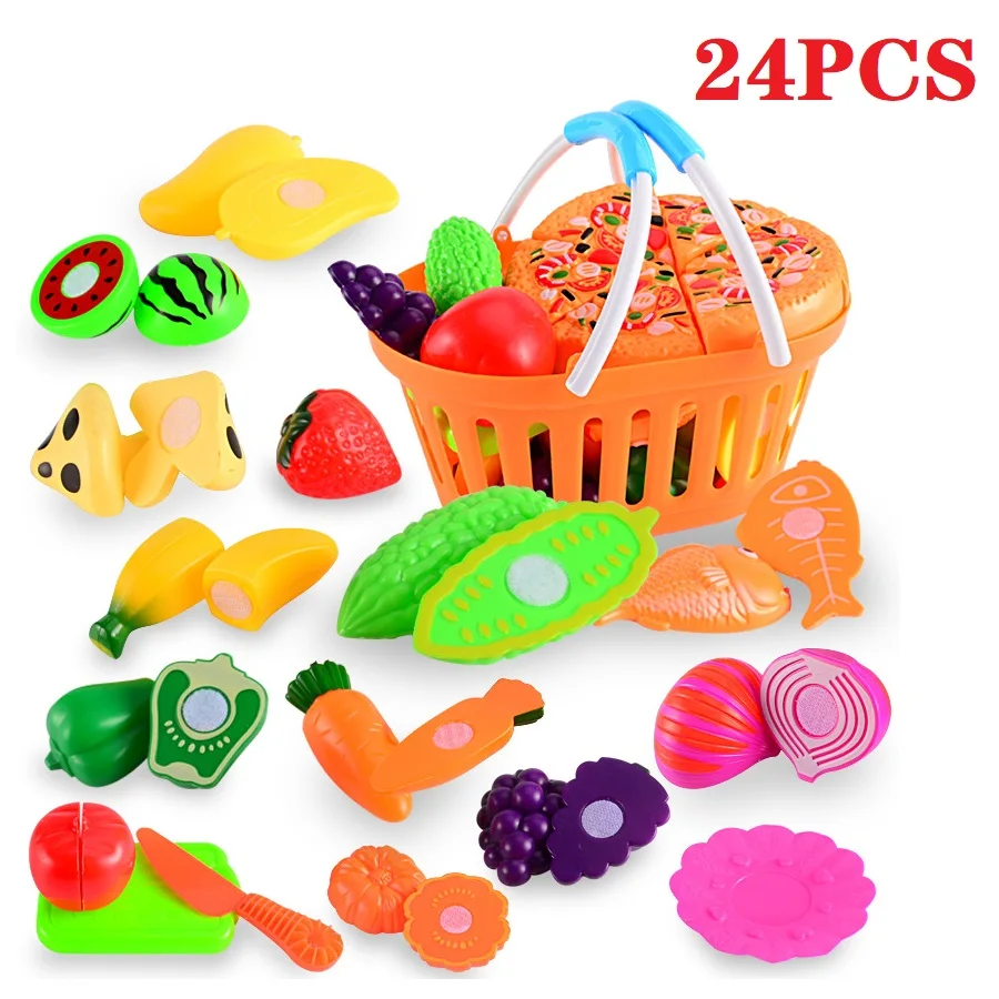 

Cut Fruit Toy Plastic Food Toys Cut Up Fruit Pretend Play Set Fruit Cut Toy Toddler Cut Vegetables Toy Kids Kitchen Game Gift