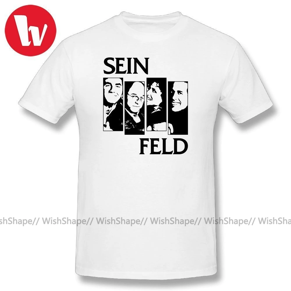 Футболка с черным флагом, футболка Seinfeld, хлопковая футболка с коротким рукавом, хлопок, повседневные летние мужские футболки большого размера плюс, 5XL, 6XL