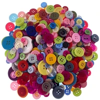 mixed different size colours lot 50g of assorted resin buttons fit clothing sewing craft button