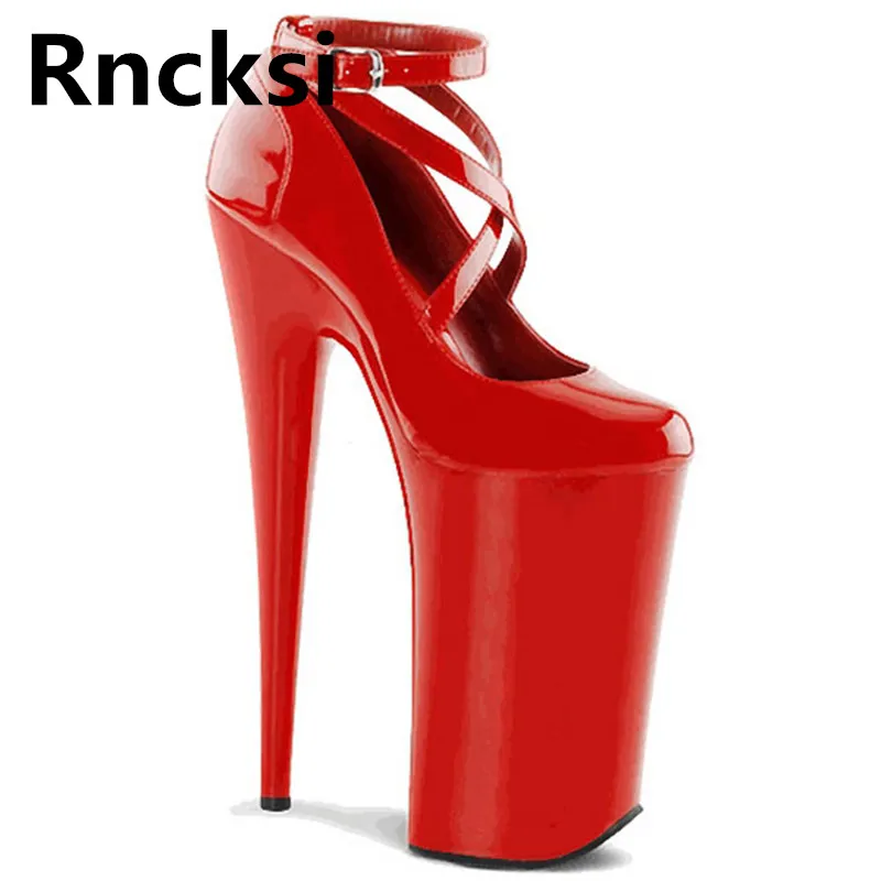 

Rncksi Ultra 20cm High-Heeled With Platform Pumps Women's Sexy Night Club Pole Dance Shoes Stiletto Heel Ankle Women's Pumps