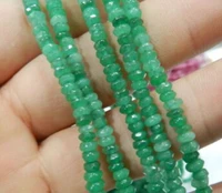 fine 2x4mm faceted natural abacus gems loose beads 15