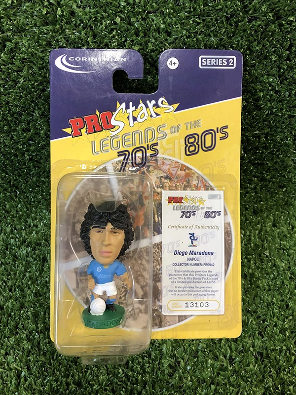 

Paolo Rossi Premier League Football World Cup Star Messi Dibala Tevez Diego Maradona Figure Argentina Doll Toy Model Sports
