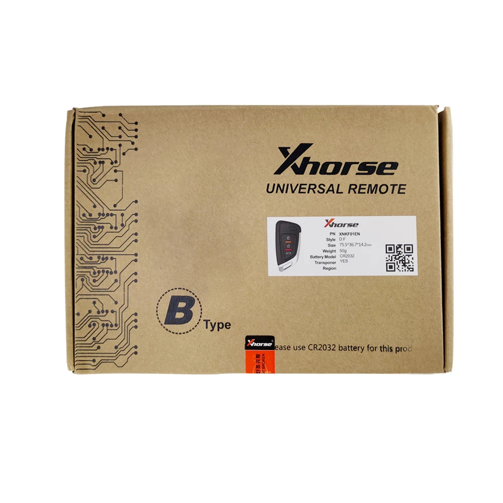 

5PCS/LOT XSKF01EN Original Xhorse VVDI Universal Smart Key Remote Key Proximity Flip Type Fit For All VVDI/VVDI2 Key Tools Mini