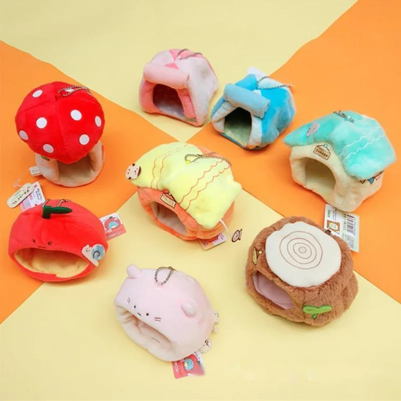 Фото Kawaii Tokage San-X угловой Sumikko Gurashi домик палатка плюшевый брелок маленькая Подвеска Дети Мягкие игрушки для детей Подарки №1