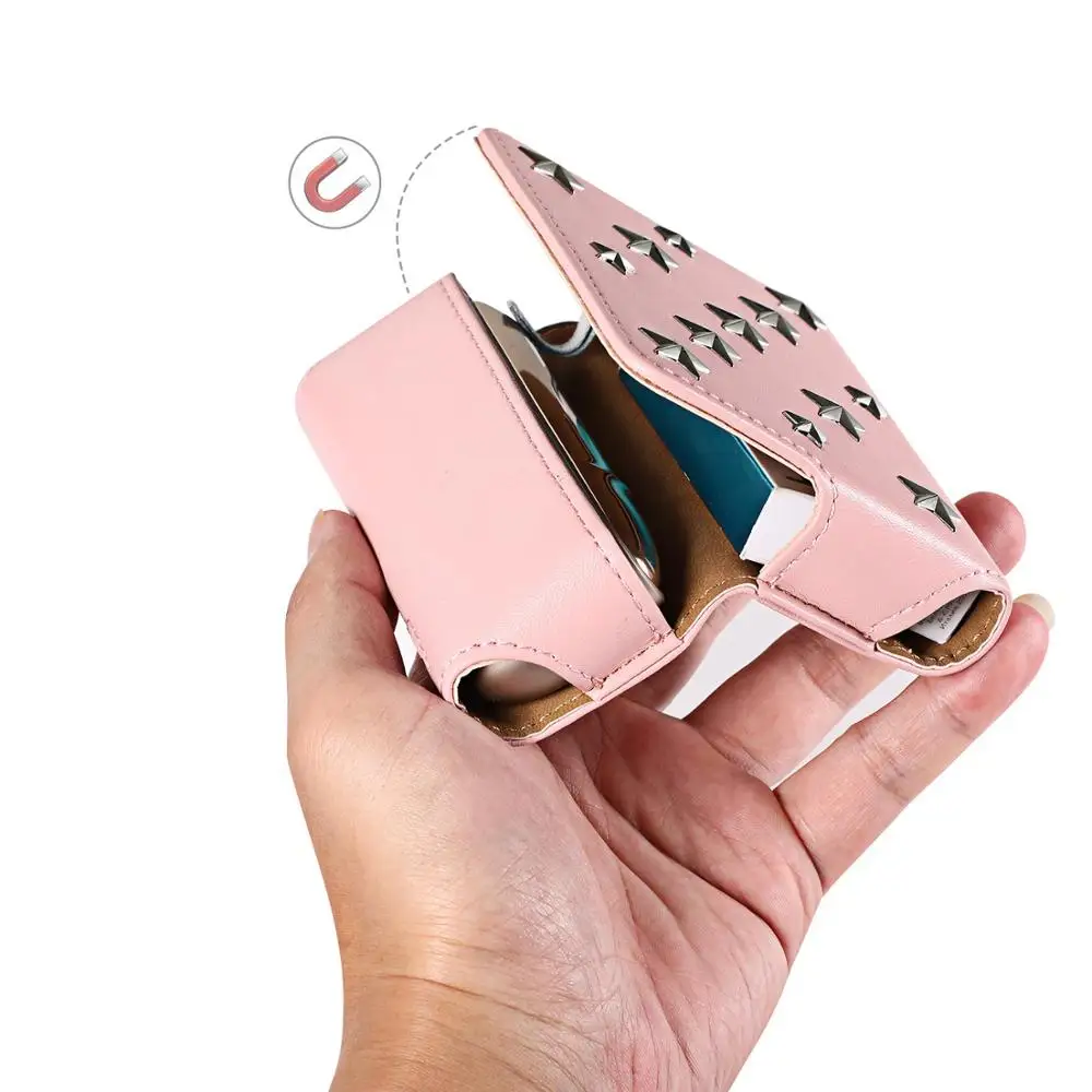 Модный чехол с заклепками 5 звезд для IQOS 3 DUO аксессуары электронных сигарет сумка