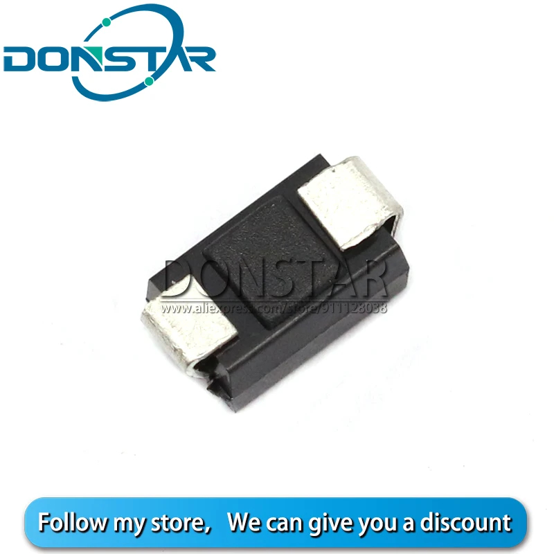 100PCS US2M SMA HER207 SMD 2A 1000V Rectifier Diode New |