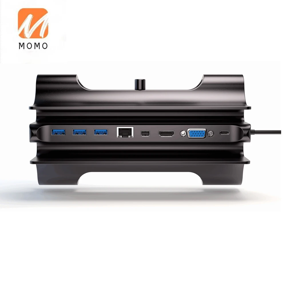 

4K Mini DP RJ45 Gigabit Network PD 100W 3.5mm Audio USB3.0 TF SD Card Slot