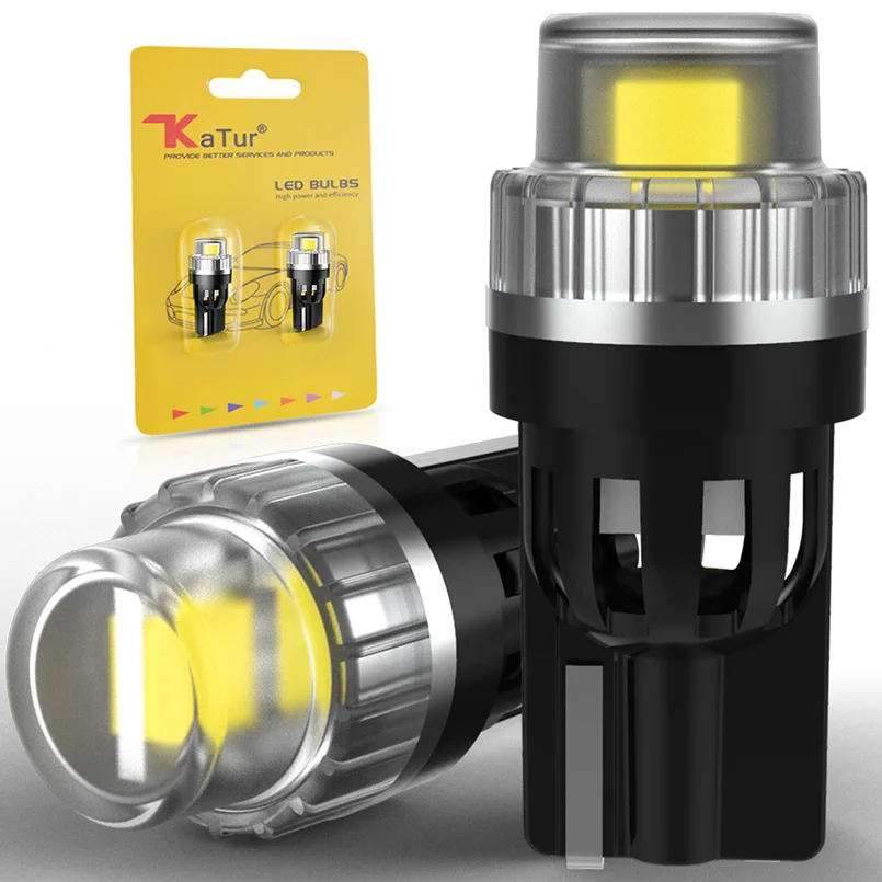 2x T10 W5W светодиодные лампы 2SMD 2835 белый 12V Светодиодные Автомобильные парковки Клин