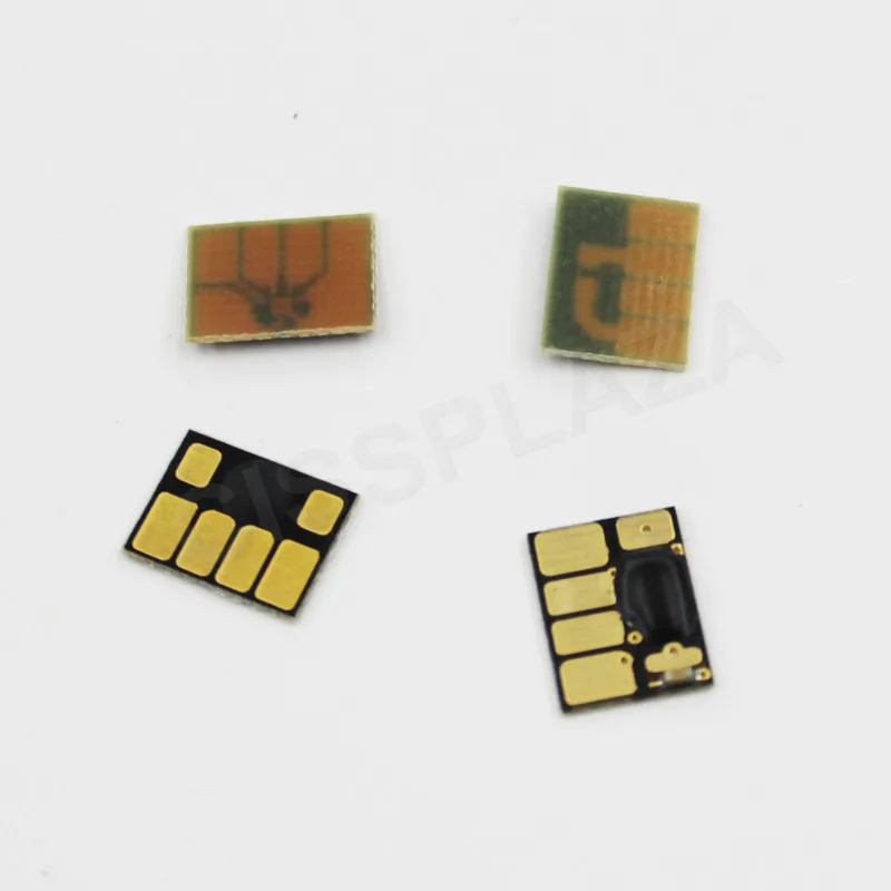CISSPLAZA 4 шт. чипы для дуги совместимые с HP 10 82 многоразовых картриджей и СНПЧ DesignJet 500
