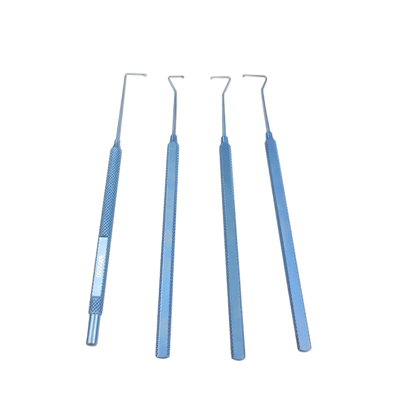 

Microscopic Retina Hooks Ophthalmic Spatulas Tweezers Hook Helveston Muscle Hook Spatula Ophthalmic Instruments