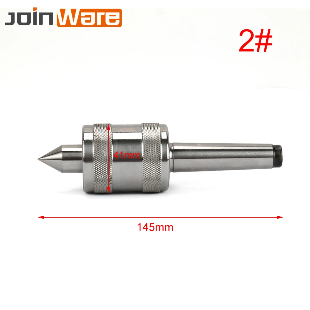 

MT2 CNC Head 41mm Precision Taper Live Center Lathe Machine Revolving DIY Accessories Bearing Lathe Tool 5000RPM Free Shipping