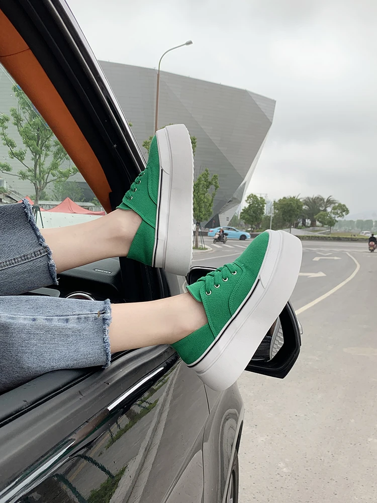 

Round Toe Shoes Woman 2020 Slip-on Women Shallow Mouth Clogs Platform Women's Espadrilles Casual Female Sneakers Modis Flats