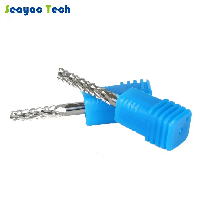 Твердосплавная Вольфрамовая зубчатая торцевая фреза для дерева акрила и меди