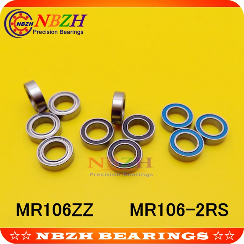 MR106 MR106ZZ 676ZZ 676RS MR106RS 676 SMR106ZZ 2RS 676Z ZZ RS RZ 2RZ шарикоподшипники с глубоким желобом 6*10*3