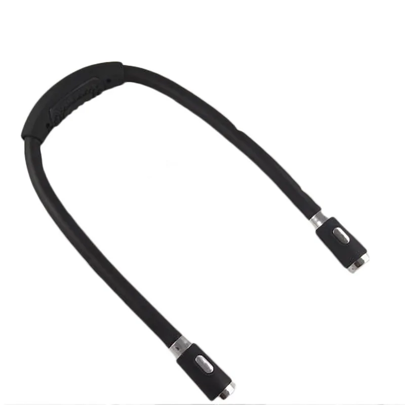 Гибкий Регулируемый шейный фонарик на шею лампа для чтения книг портативный EDC