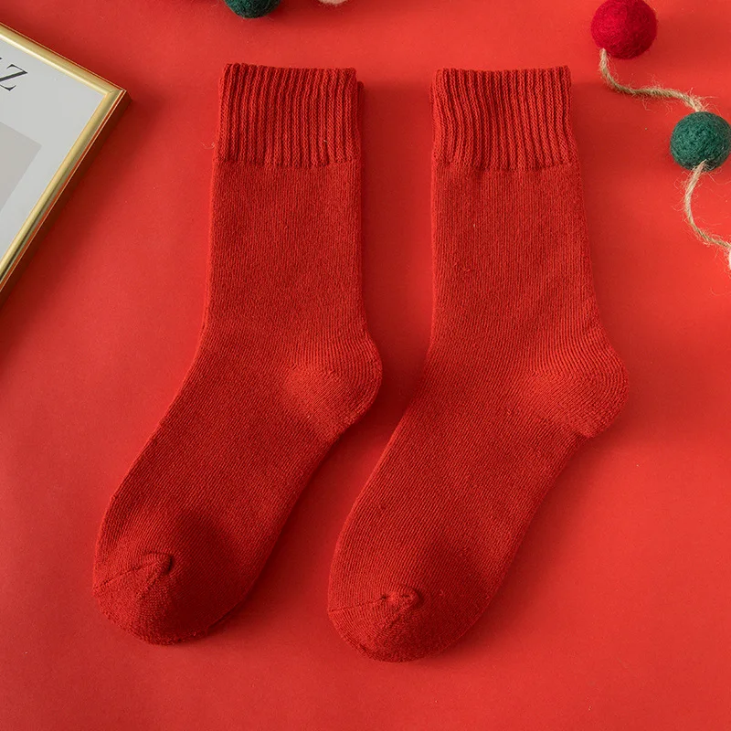 

Носки хлопковые унисекс, индивидуальные вязаные повседневные спортивные модные, для скейтборда, в стиле Харадзюку, красные пары, 3 пары