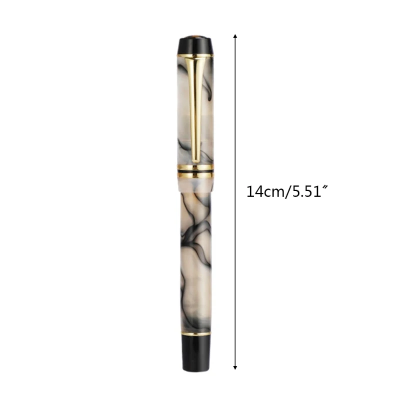 

Classic Acrylic Business M Nib Fountain Pen Signature Calligraphy Student School Supplies Writing Tool