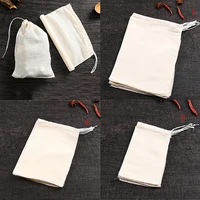 10pcslot teabags empty scented tea bags with string heal seal filter paper for herb loose tea 3 size household merchandise