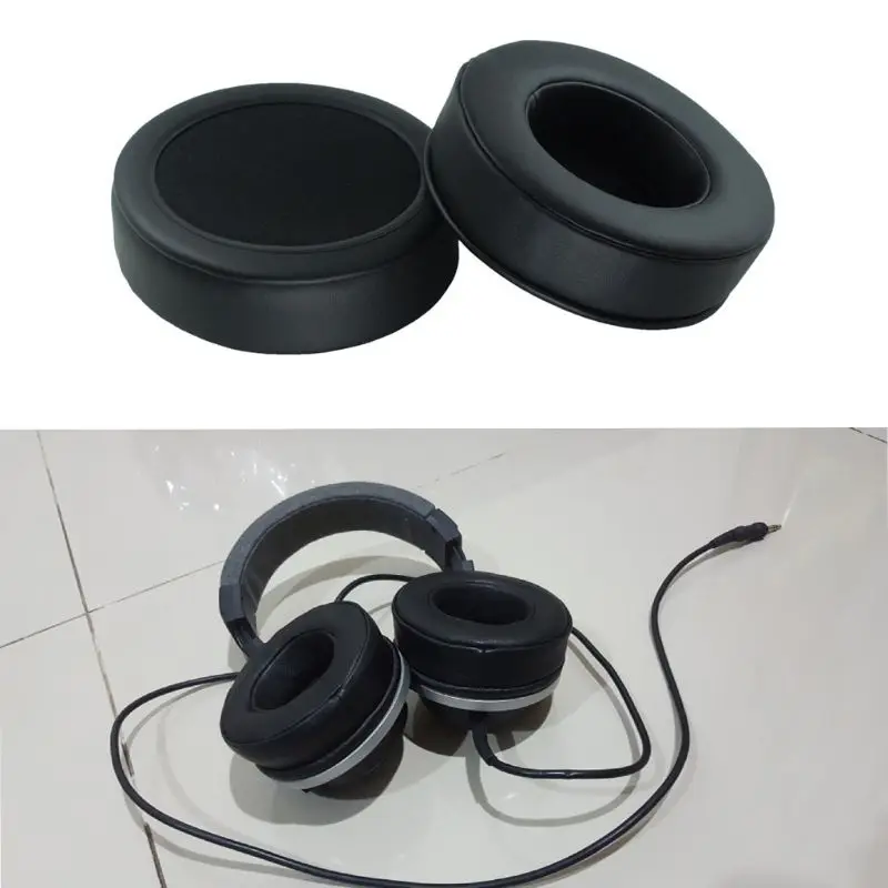 

2Pcs/1Pair 90mm Thickening Headphone Cushions Replacement Ear Pads Cushion For Razer Kraken Pro Gaming Headphones