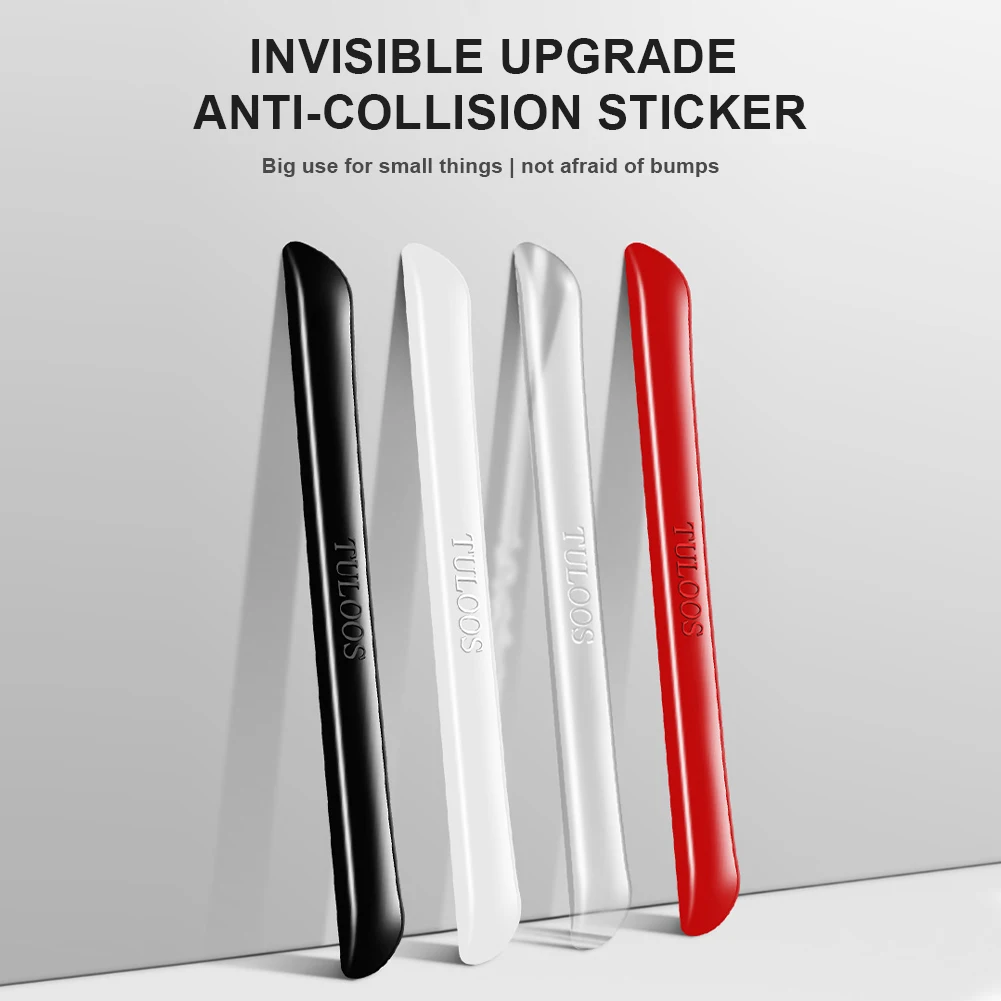 

2/4 / 6Pcs Car Door Edge Scratch Protector Strip Guard Trim Auto Door Anti Collision Strip with Steel Car-styling Car Decoration