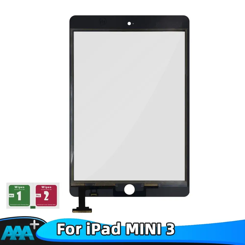 Для iPad Mini 1 2 3 A1432 A1454 A1455 A1489 A1490 A1491 сенсорный экран дигитайзер сенсор + IC чип Разъем