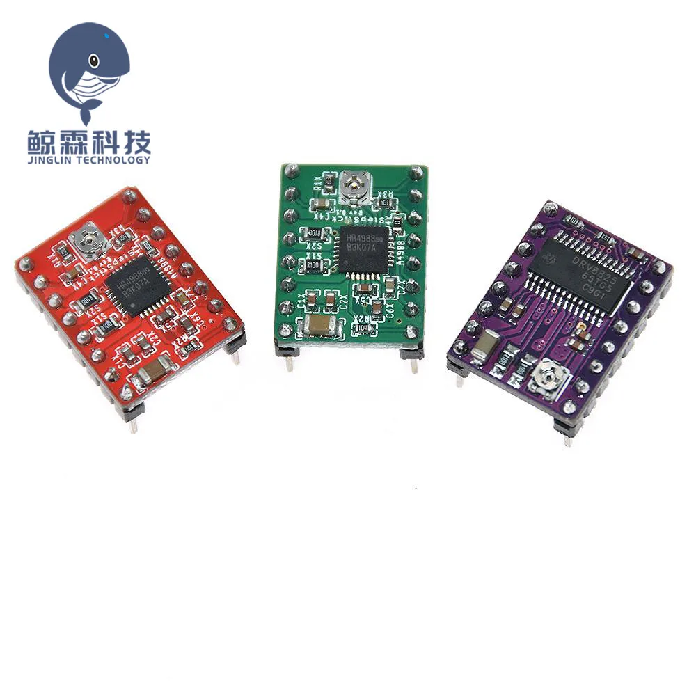 Запчасти для 3D принтера StepStick A4988 DRV8825 драйвер шагового двигателя с радиатором Reprap